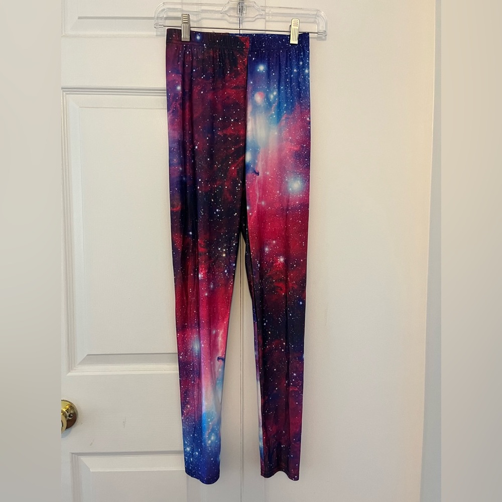 Space Galaxy Workout Leggings